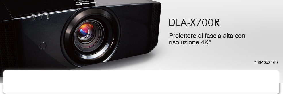 DLA-X700R Proiettore di fascia alta con risoluzione 4K* *3840x2160