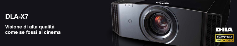 DLA-X7 Visione di alta qualità come se fossi al cinema