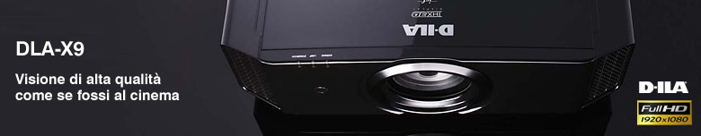 DLA-X9 Visione di alta qualità come se fossi al cinema