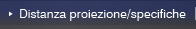 Distanza proiezione/specifiche