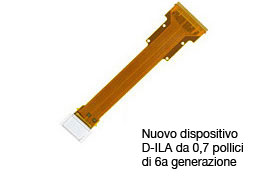Nuovo dispositivo D-ILA da 0,7 pollici di 6a generazione