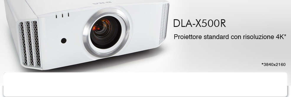 DLA-X500R Proiettore standard con risoluzione 4K* *3840x2160