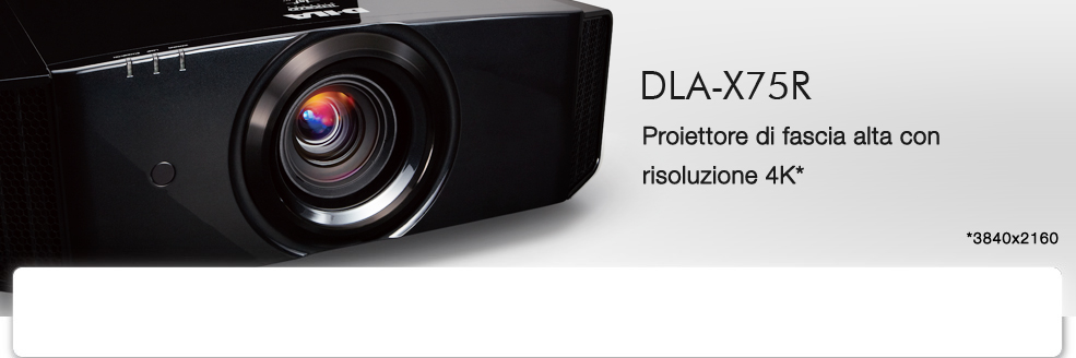 DLA-X75R Proiettore di fascia alta con risoluzione 4K* *3840x2160