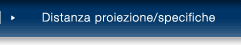 Distanza proiezione/specifiche