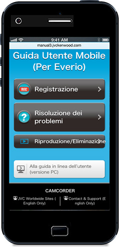 Guida Utente Mobile