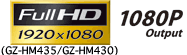 Uscita 1080P Full HD 1920x1080 (GZ-HM435/GZ-HM430)