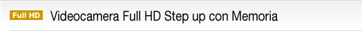 [Full HD] Vidoecamera Step up con Memoria Camcorder