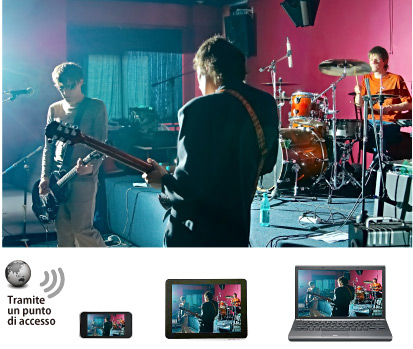 Facile streaming dal vivo