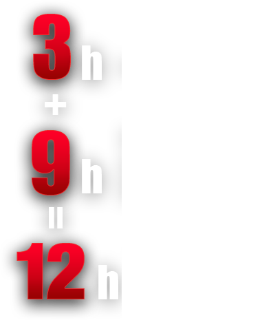 3h+ 9h= 12h Auricolare Custodia di ricarica (durata della batteria 3 ore e tre cicli di ricarica) Tempo totale di riproduzione * A seconda delle condizioni. 